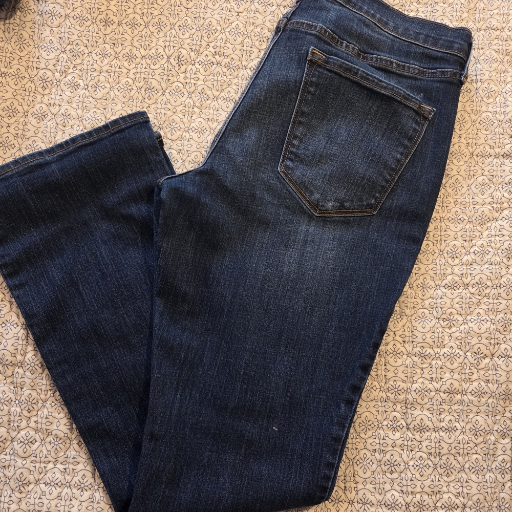 Old Navy Dark Blue Boot Cut Jeans